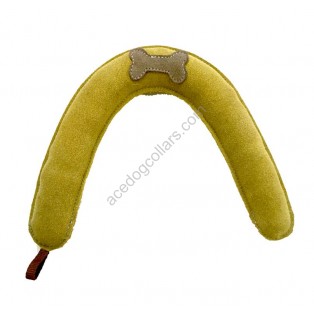 Ace Dog Toy: Made of SUEDE LEATHER